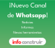 Nuevo canal de Whatsapp – Info Construir