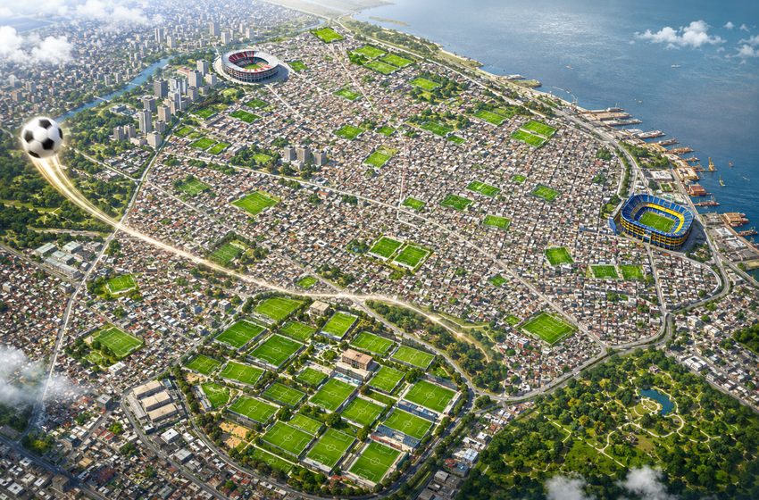 Del potrero al Mundial: el mapa de los barrios más futboleros de la ciudad